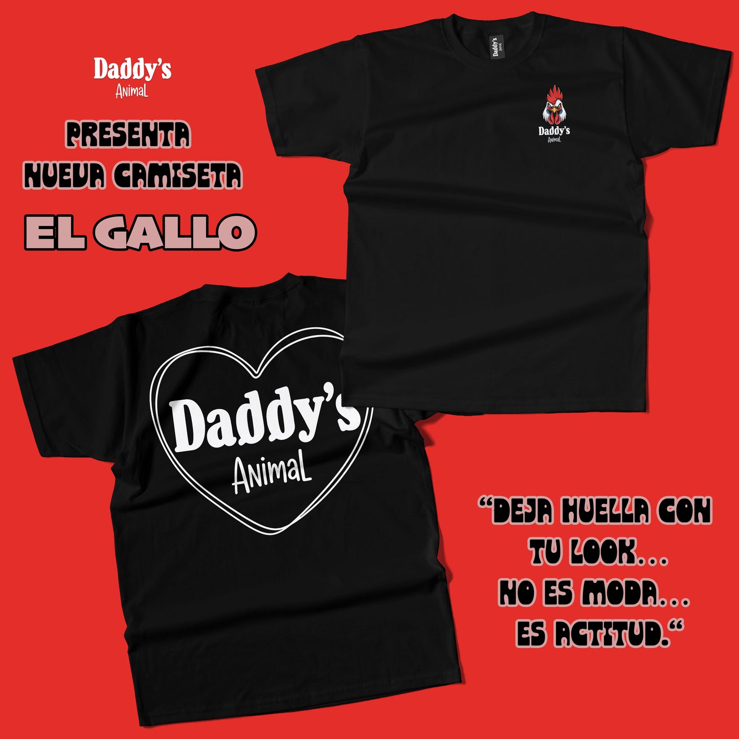 Camiseta gallo