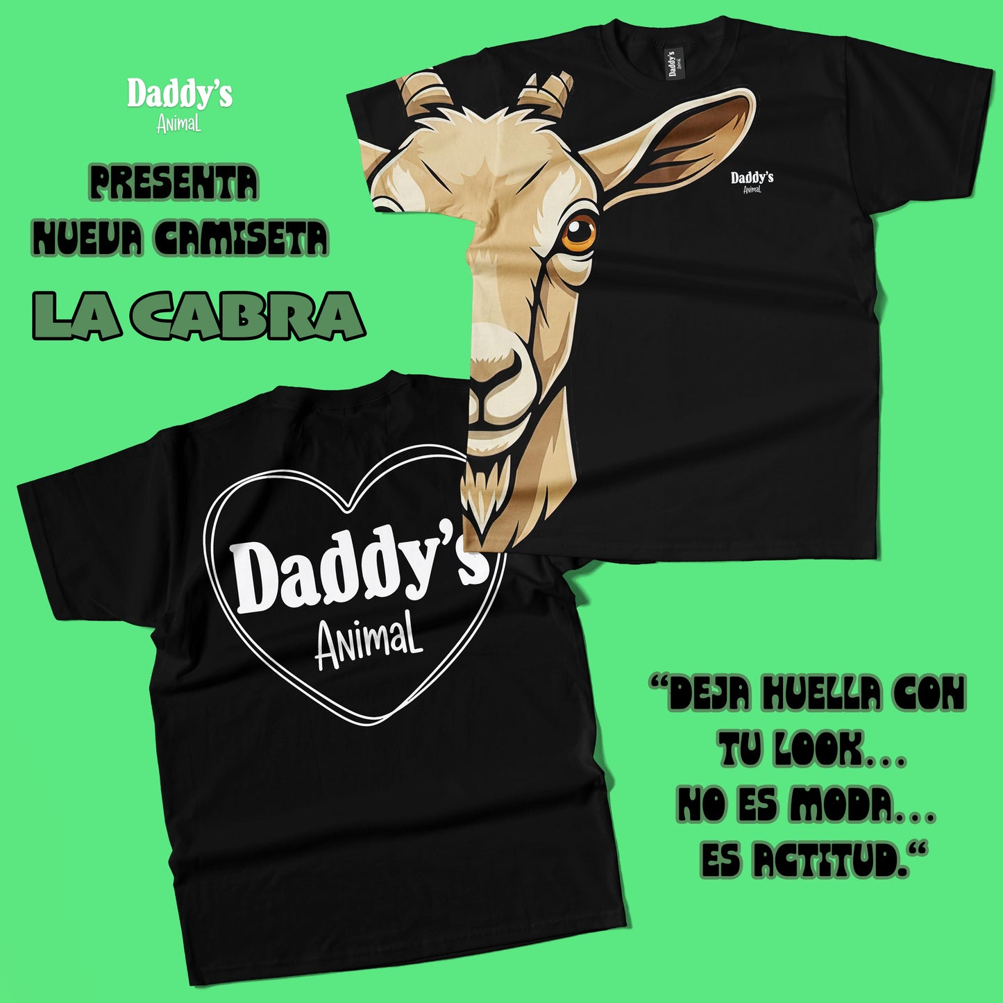 Camiseta Cabrita